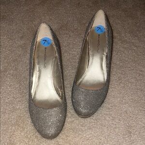 Bandolino Women's Glittering Silver Heels